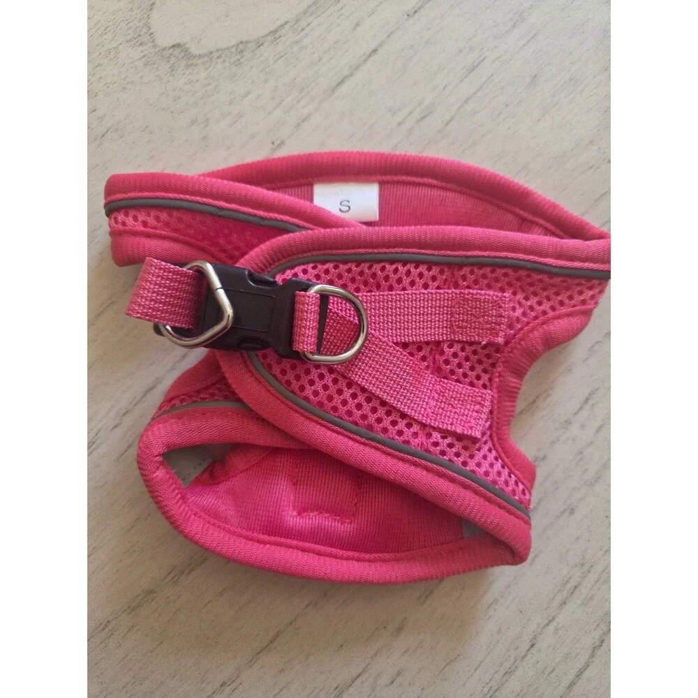 NCMAMA Cat Vest Harness and Leash Set, Escape Proof Kitten Harness Pink S